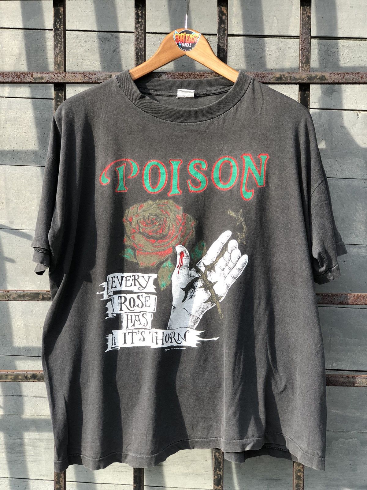 ©️1991 VTG BAND TEES POISON