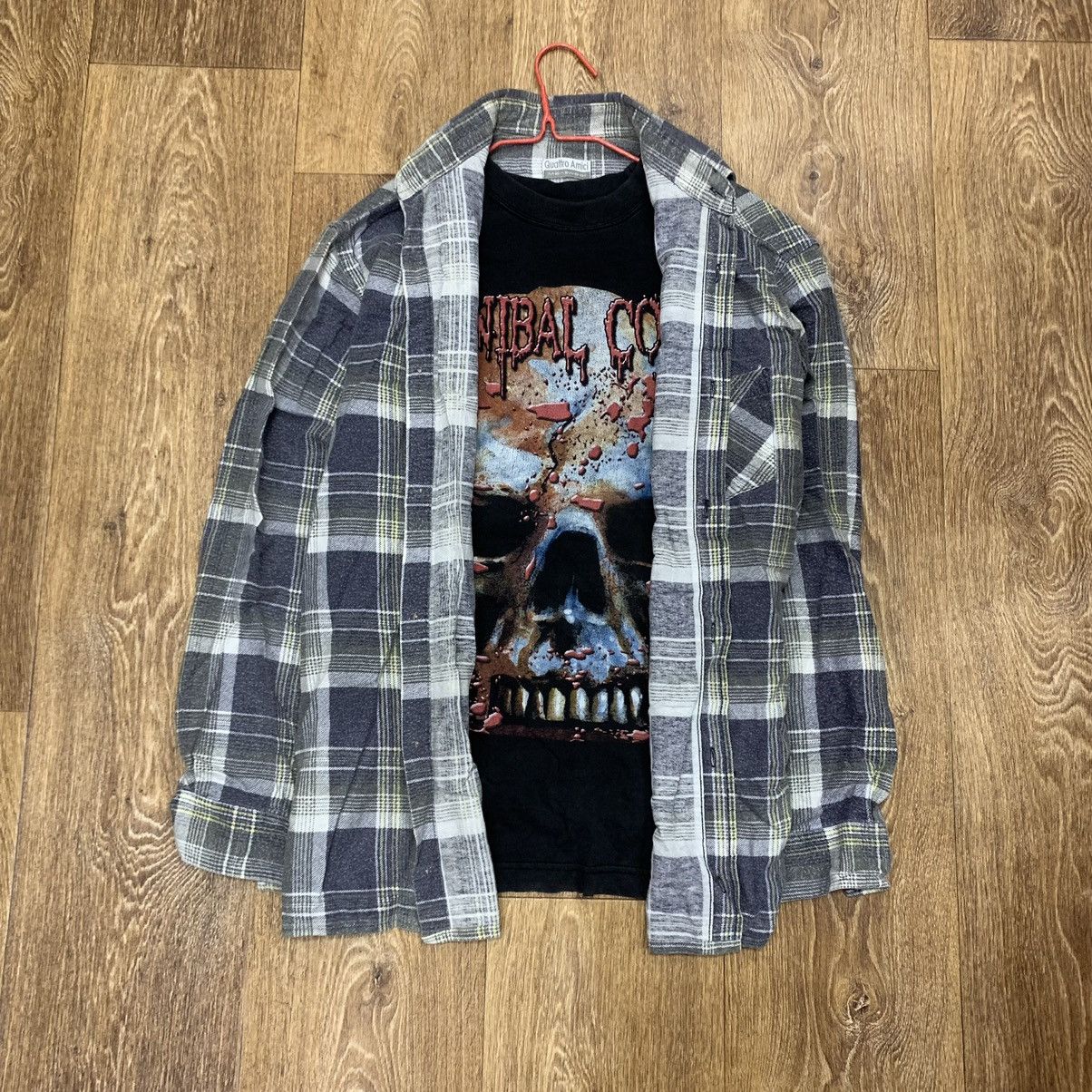 Vintage Vintage 90s Graphic Tee Grunge Streetwear Oversized Faded M Size US M / EU 48-50 / 2 - 1 Thumbnail