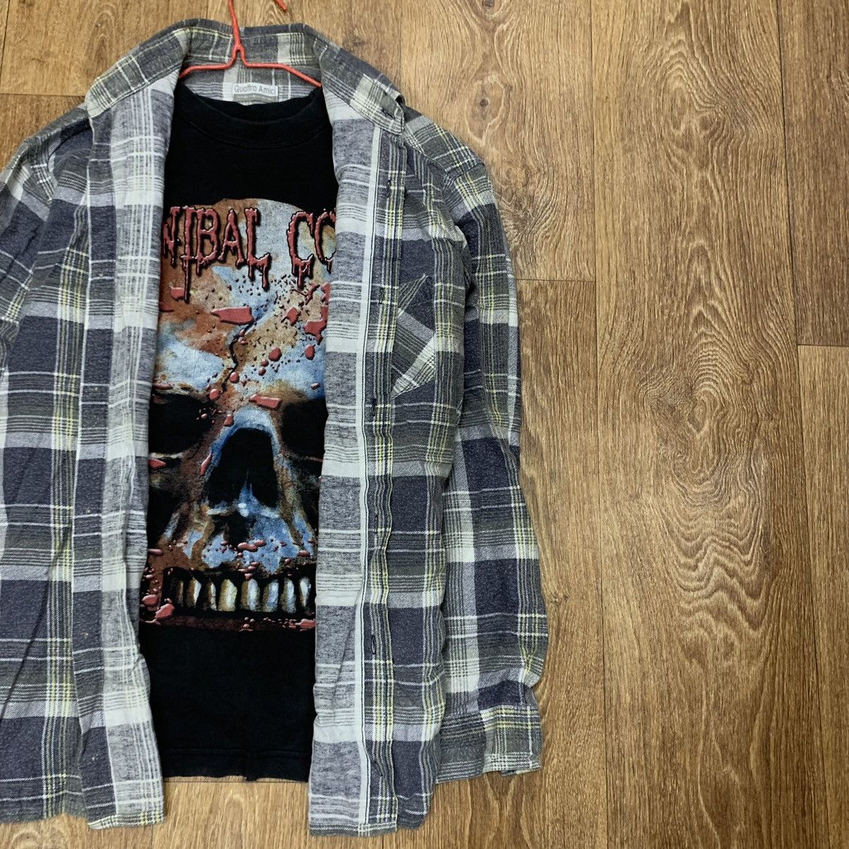 Vintage Vintage 90s Graphic Tee Grunge Streetwear Oversized Faded M Size US M / EU 48-50 / 2 - 3 Thumbnail