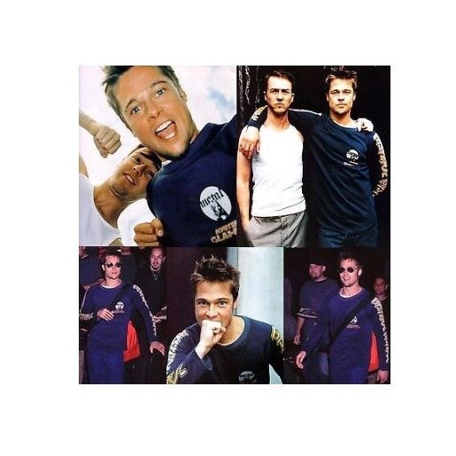 Hysteric Glamour 1999 Hysteric Fight Club Promo Tyler Durden Brad Pitt Size US M / EU 48-50 / 2 - 3 Thumbnail