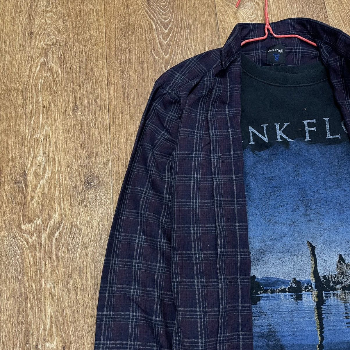 Vintage Vintage Y2K Navy Plaid Shirt Graphic Streetwear Indie Boxy S Size US S / EU 44-46 / 1 - 5 Thumbnail