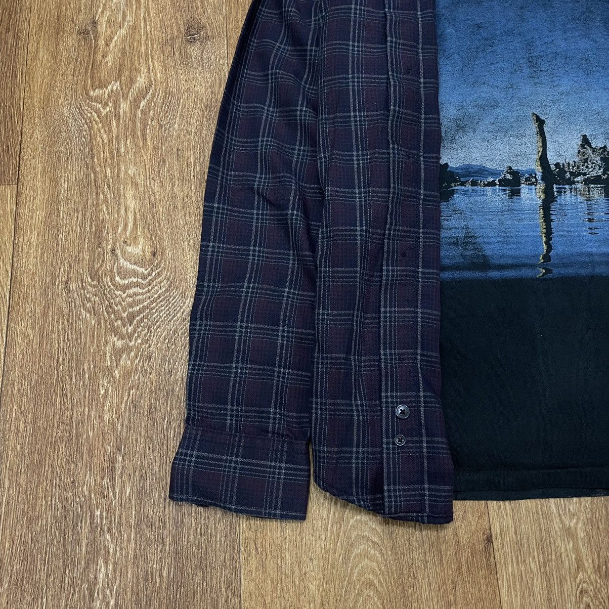 Vintage Vintage Y2K Navy Plaid Shirt Graphic Streetwear Indie Boxy S Size US S / EU 44-46 / 1 - 4 Thumbnail
