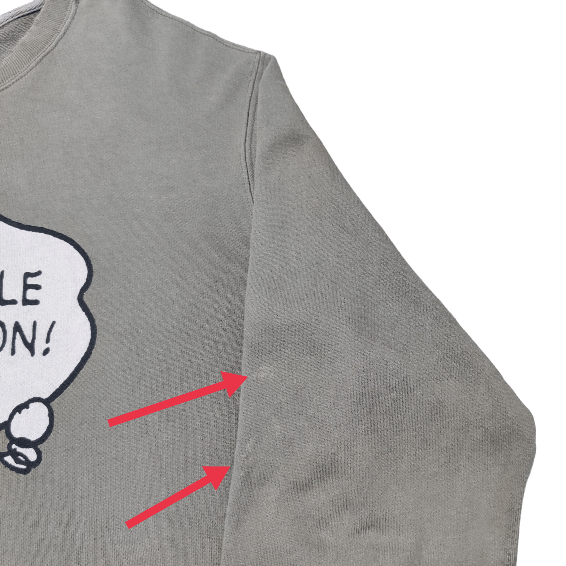 Peanuts Uniqlo x Peanuts Snoopy Sweatshirt Distressed Size US L / EU 52-54 / 3 - 4 Thumbnail
