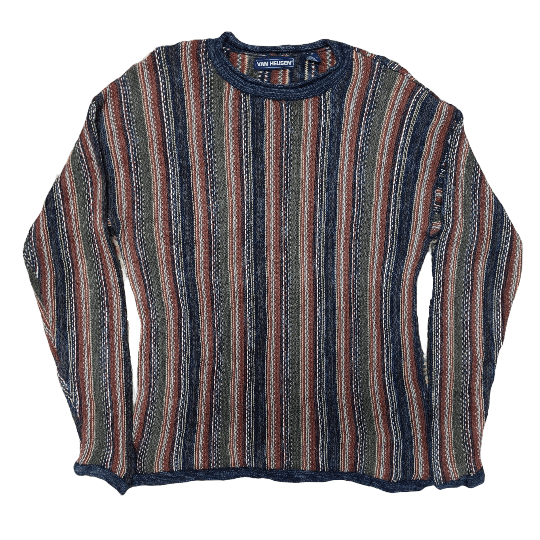 image of Vintage Van Heusen Knit Coogi Inspire, Men's (Size Medium)