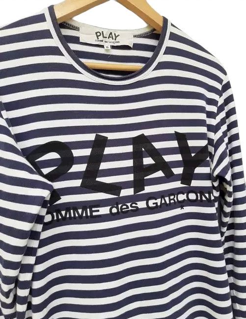Comme des Garcons PLAY Vintage AD2007 Comme Des Garcons Play Stripe Size US S / EU 44-46 / 1 - 1 Thumbnail
