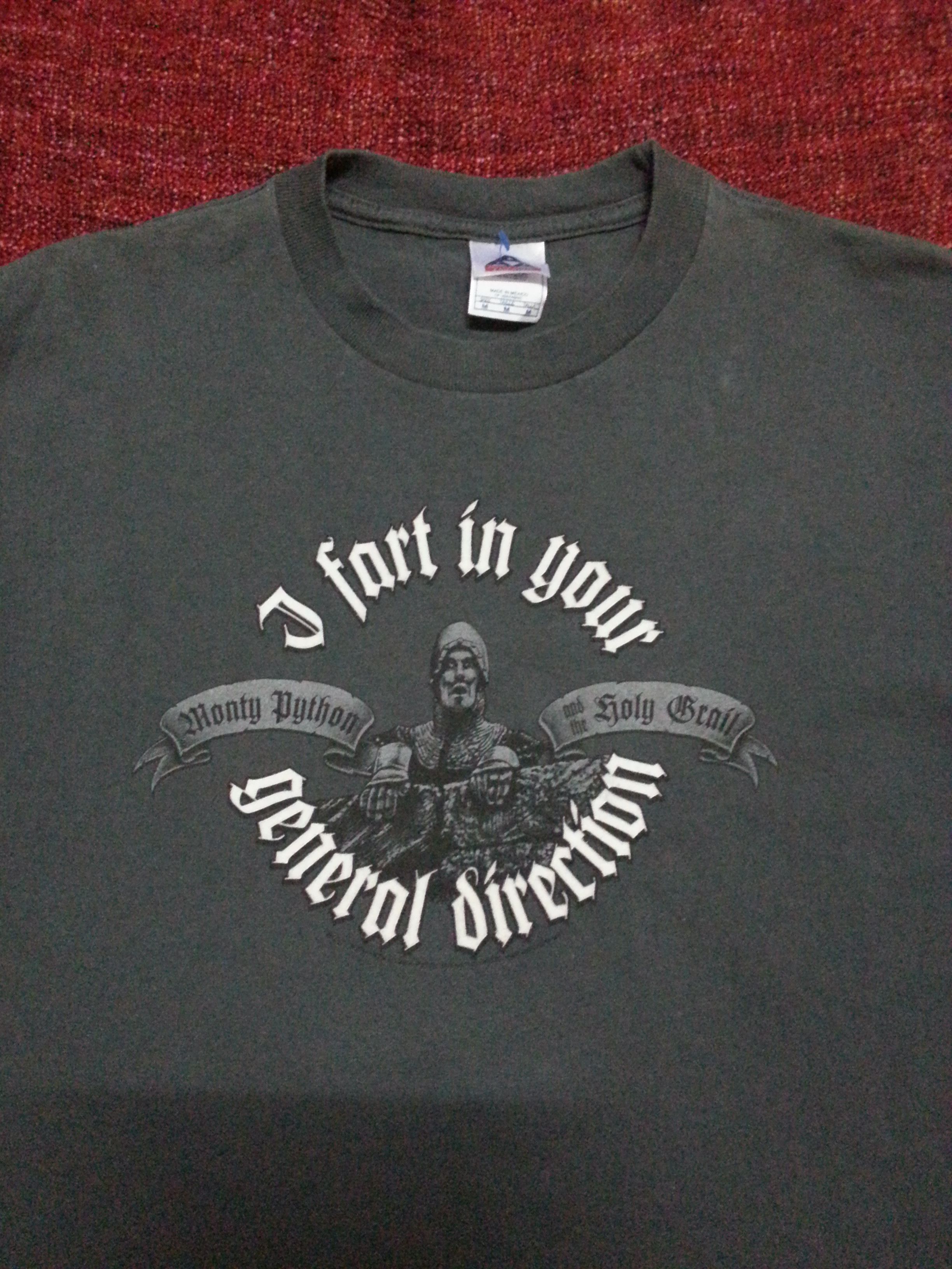 Vintage Rare vintage y2k Monty Python Holy Grail tee Cult Comedy Size US M / EU 48-50 / 2 - 1 Thumbnail