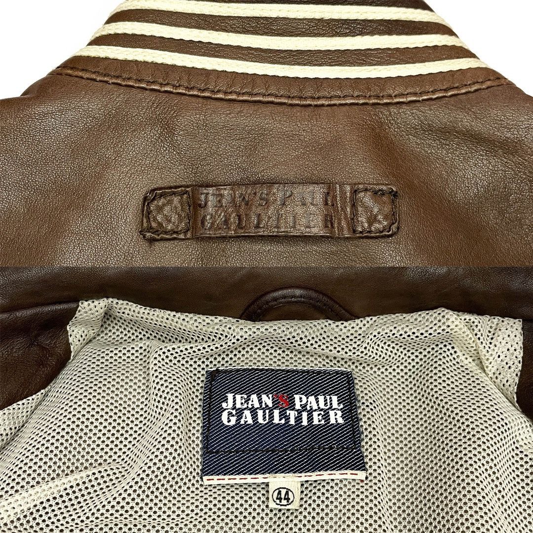 Jean Paul Gaultier Jean Paul Gaultier Leather Jacket Size M / US 6-8 / IT 42-44 - 8 Thumbnail