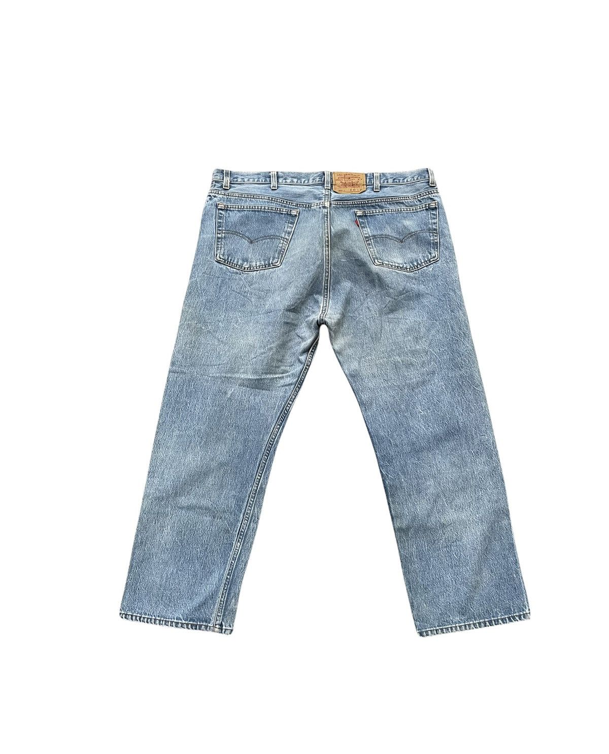 Levi's Vintage Levis 501XX Single R USA 1991 Aging Wash Denim Size US 43 - 5 Thumbnail