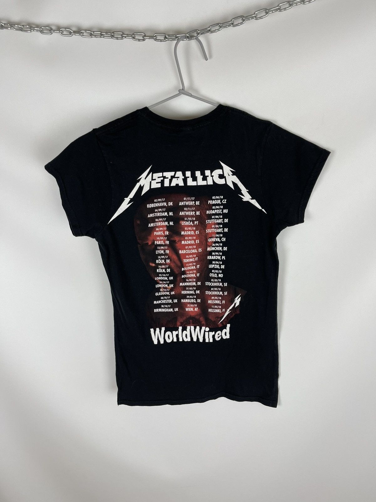 Band Tees Gildan Metallica 2017 Hardwired to self destruct women tee Size M / US 6-8 / IT 42-44 - 2 Thumbnail