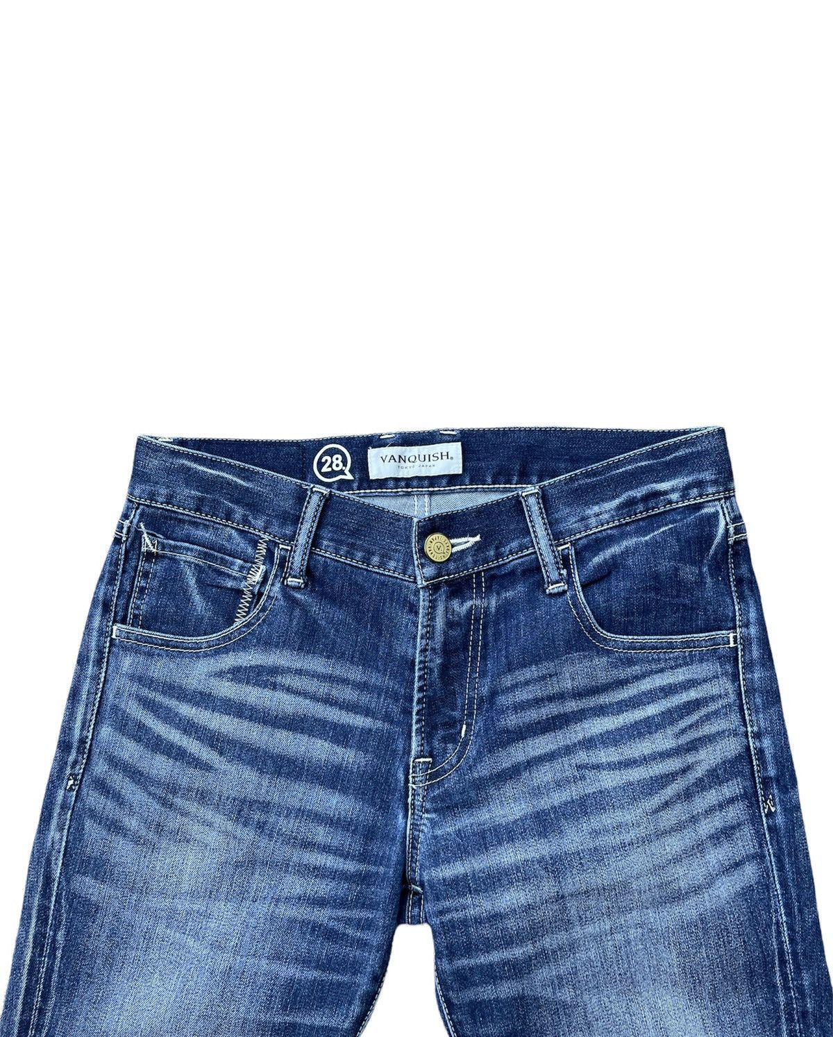 Japanese Brand × Vanquish Vanquish Tokyo Japan Skinny Aging Wash Denim Size US 30 / EU 46 - 6 Thumbnail