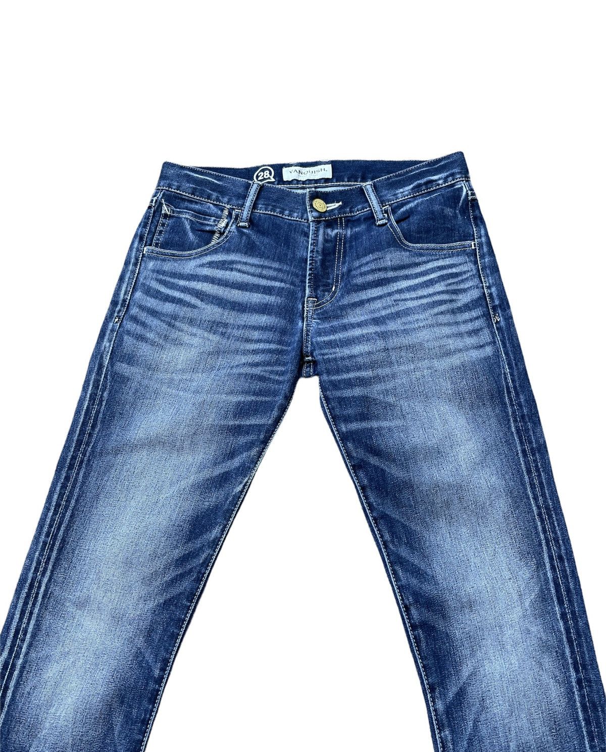 Japanese Brand × Vanquish Vanquish Tokyo Japan Skinny Aging Wash Denim Size US 30 / EU 46 - 5 Thumbnail