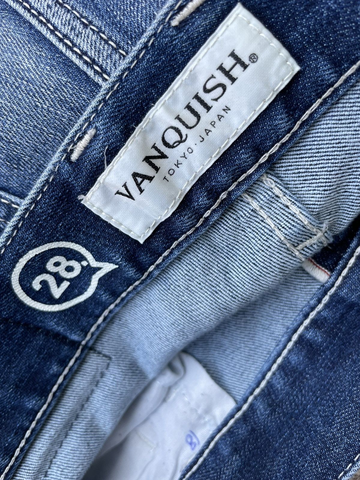 Japanese Brand × Vanquish Vanquish Tokyo Japan Skinny Aging Wash Denim Size US 30 / EU 46 - 16 Thumbnail