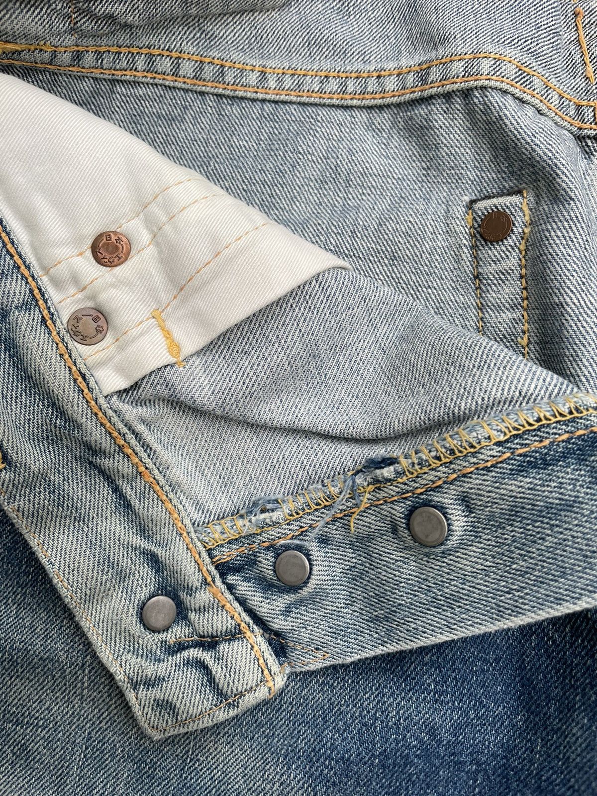 Evisu Evisu Vintage Selvedge Distressed Denim Size US 30 / EU 46 - 17 Thumbnail