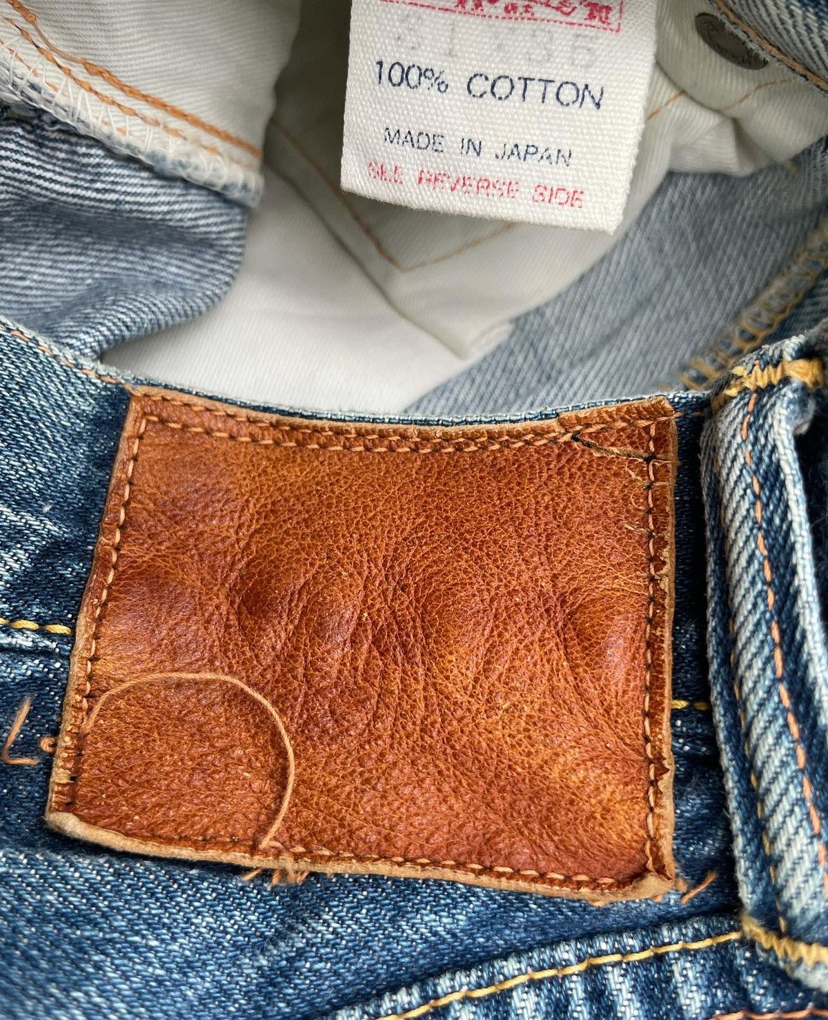 Evisu Evisu Vintage Selvedge Distressed Denim Size US 30 / EU 46 - 7 Thumbnail