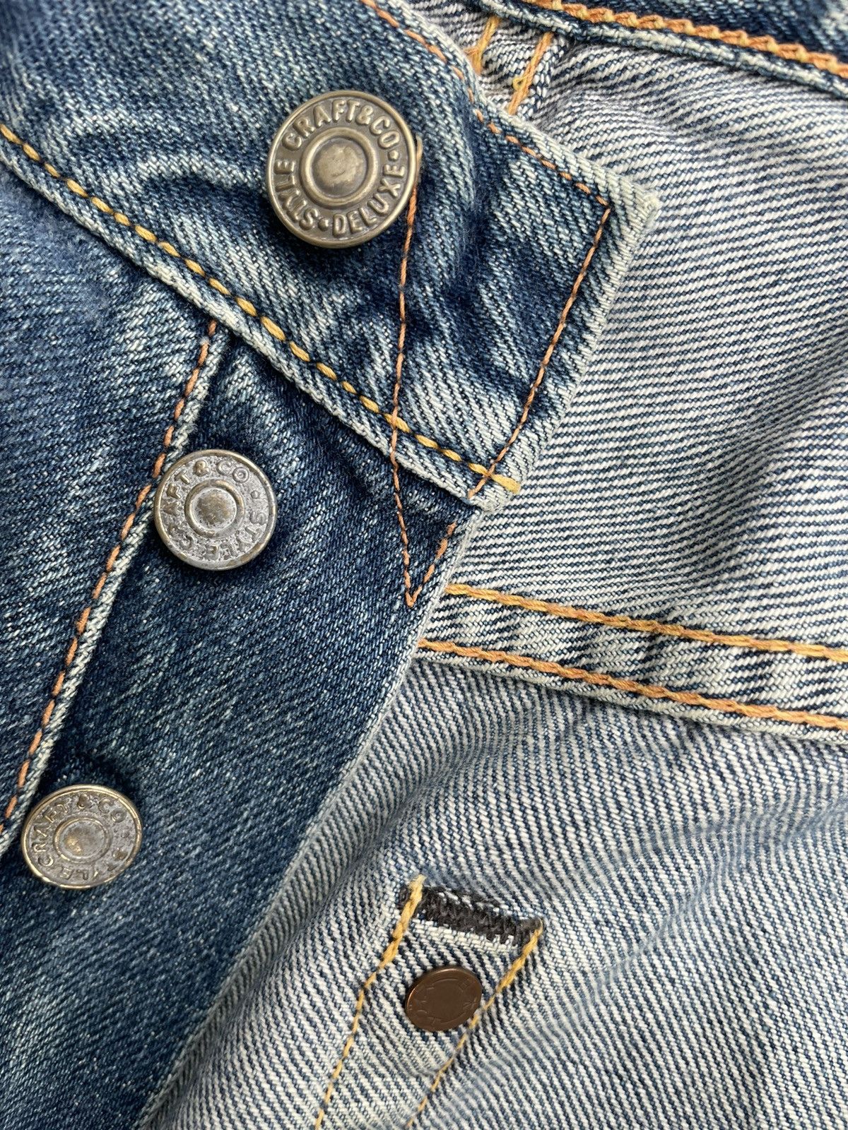 Evisu Evisu Vintage Selvedge Distressed Denim Size US 30 / EU 46 - 19 Thumbnail