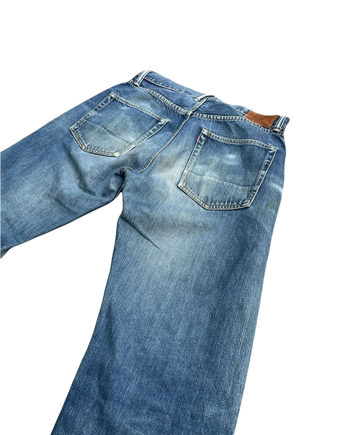 Evisu Evisu Vintage Selvedge Distressed Denim Size US 30 / EU 46 - 13 Thumbnail