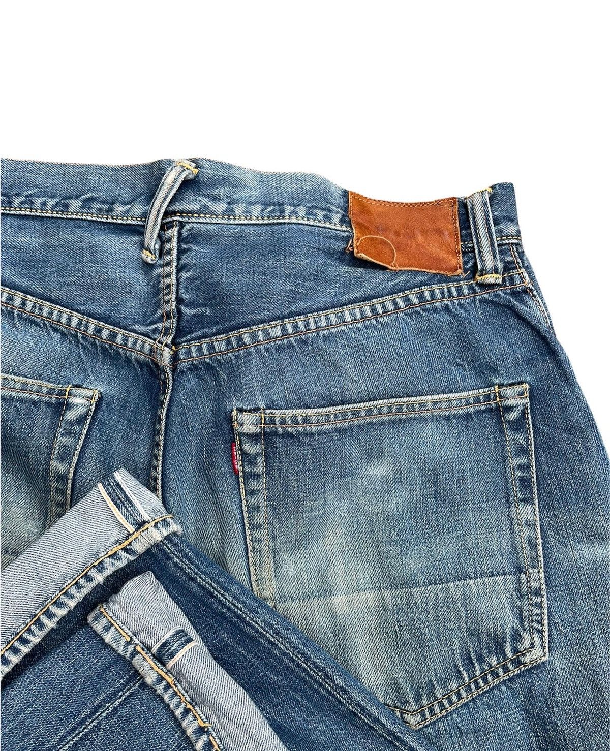 Evisu Evisu Vintage Selvedge Distressed Denim Size US 30 / EU 46 - 5 Thumbnail