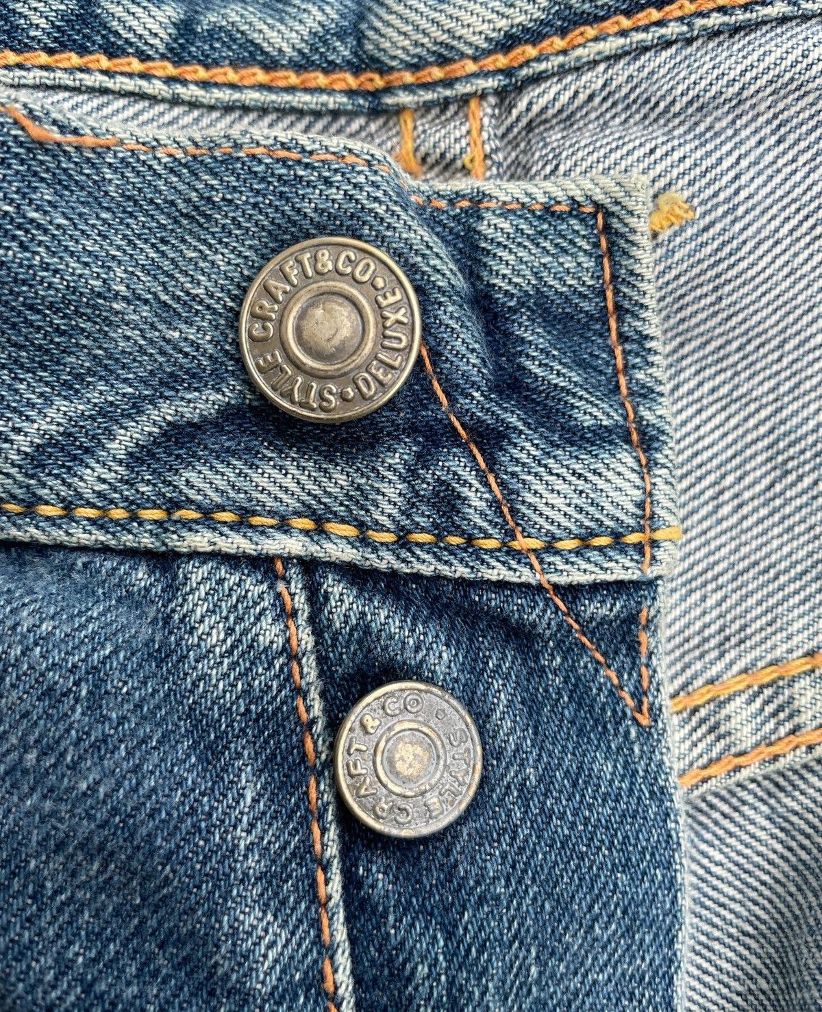 Evisu Evisu Vintage Selvedge Distressed Denim Size US 30 / EU 46 - 10 Thumbnail