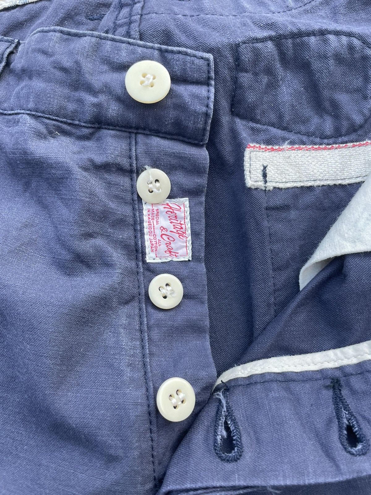 Handmade × Japanese Brand Kaiseidou Honpo Hand made in Japan Trouser Size US 31 - 15 Thumbnail