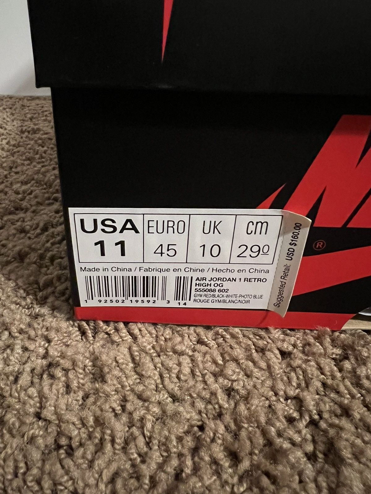 Jordan Brand Jordan 1 Retro High Spider-Man Origin Story Size 11 Size US 11 / EU 44 - 6 Thumbnail