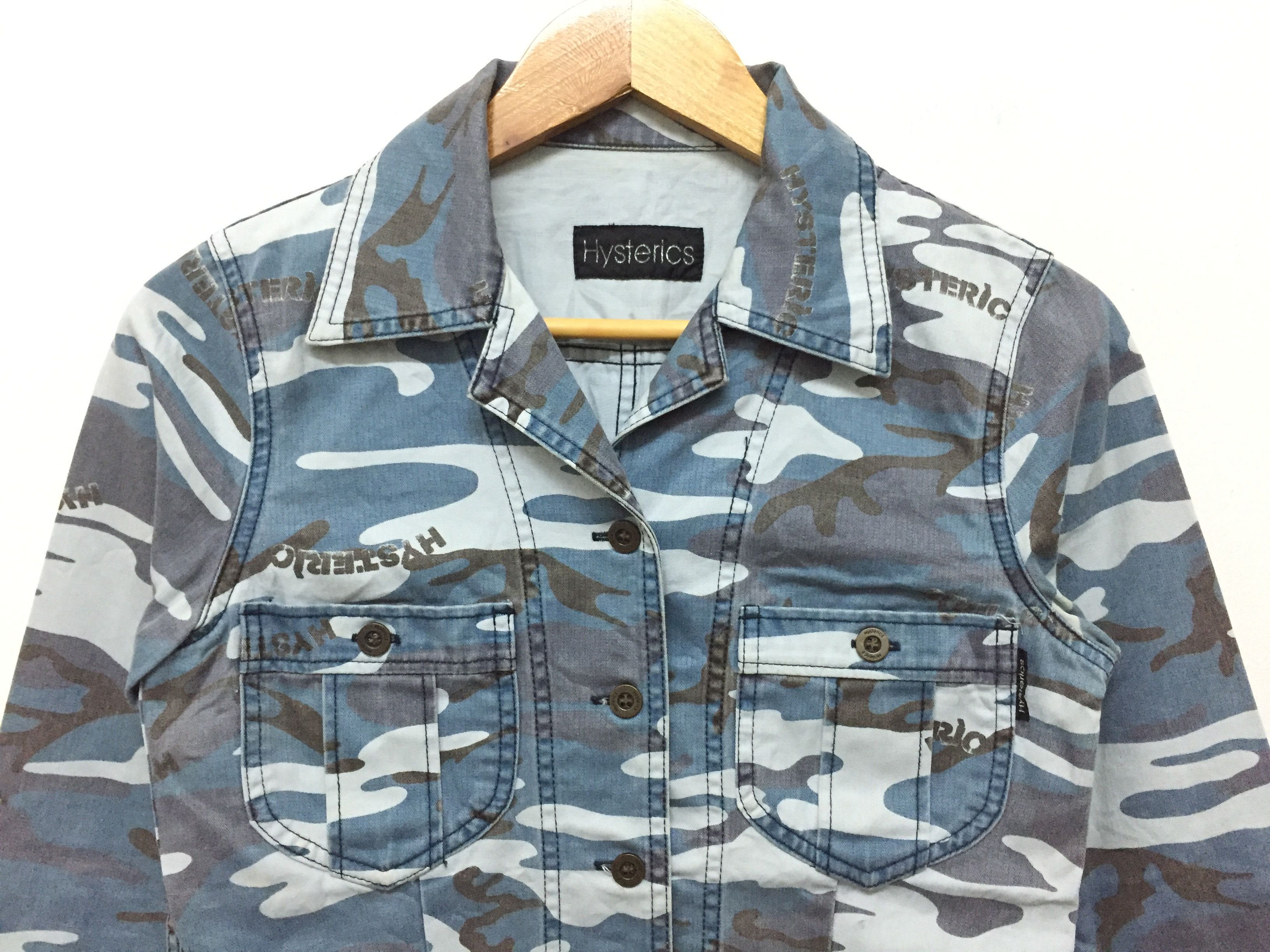 Hysteric Glamour 90's HYSTERIC Glamour Military camo jacket Size S / US 4 / IT 40 - 3 Thumbnail