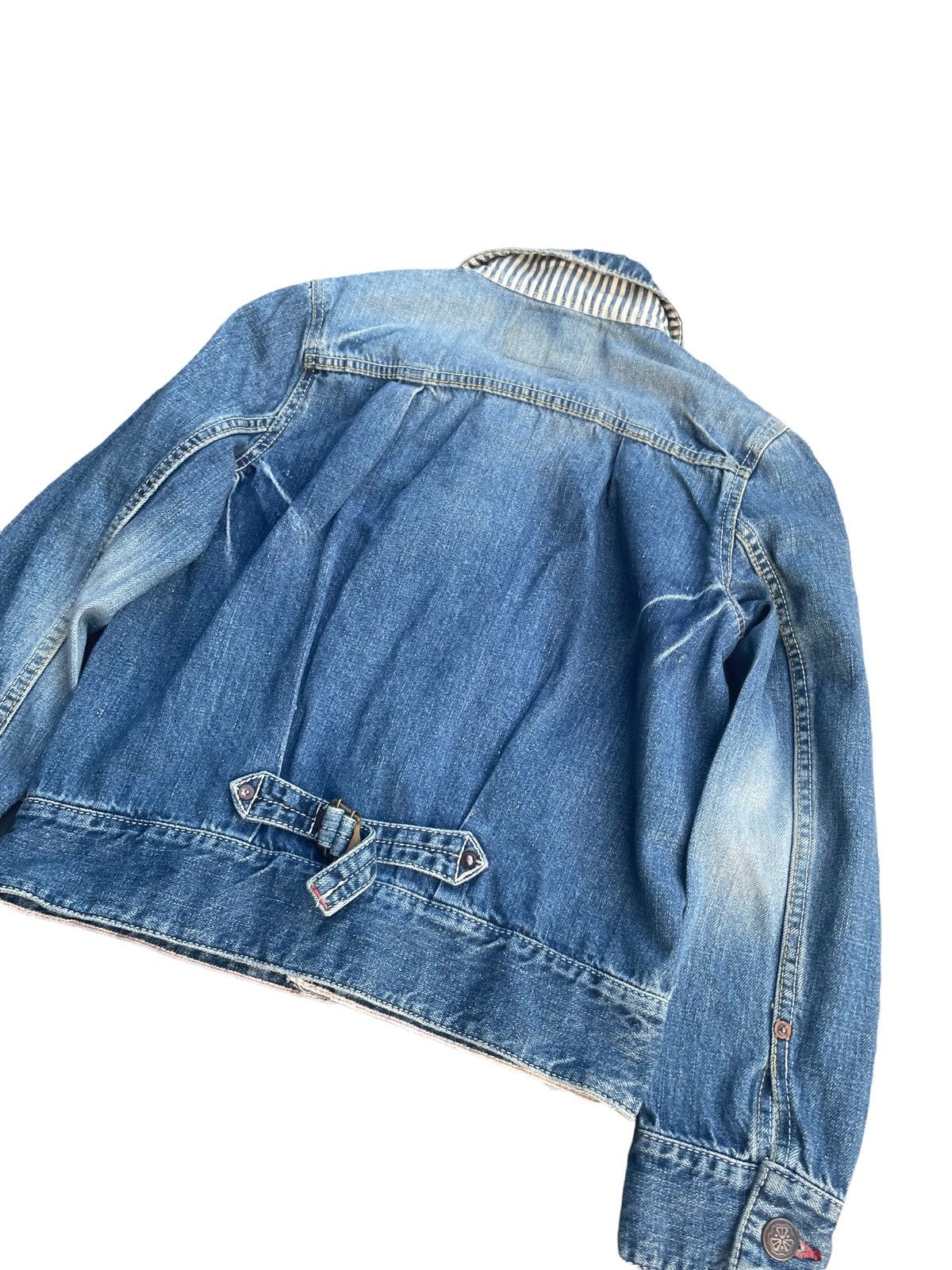 Japanese Brand Natural Boo Selvedge Denim Jacket Size US S / EU 44-46 / 1 - 10 Thumbnail