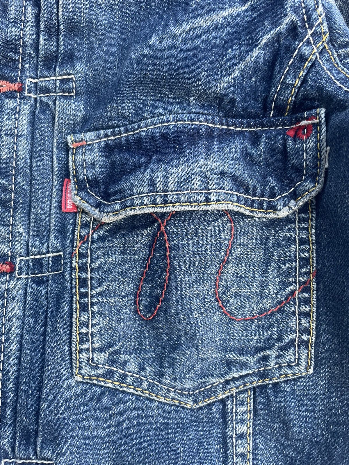 Japanese Brand Natural Boo Selvedge Denim Jacket Size US S / EU 44-46 / 1 - 21 Thumbnail