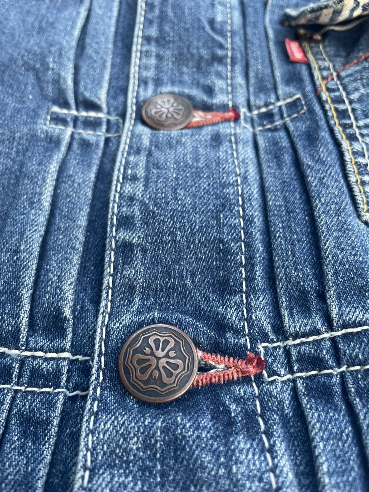 Japanese Brand Natural Boo Selvedge Denim Jacket Size US S / EU 44-46 / 1 - 18 Thumbnail