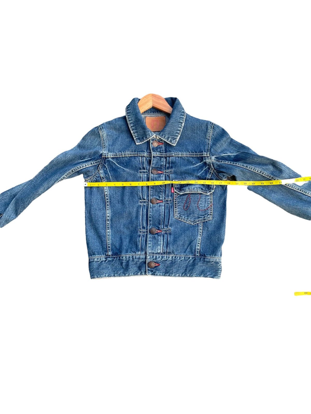 Japanese Brand Natural Boo Selvedge Denim Jacket Size US S / EU 44-46 / 1 - 2 Thumbnail