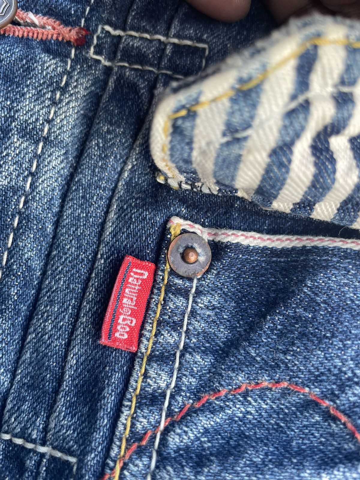 Japanese Brand Natural Boo Selvedge Denim Jacket Size US S / EU 44-46 / 1 - 19 Thumbnail
