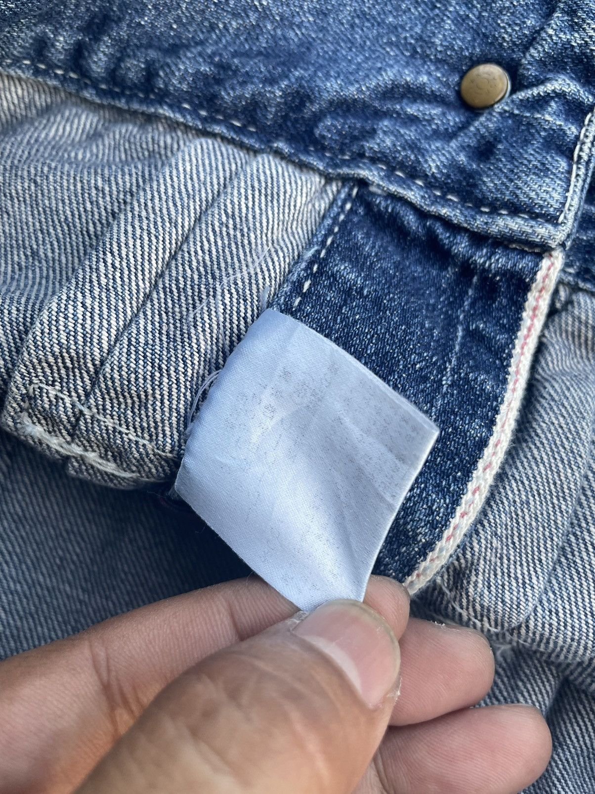 Japanese Brand Natural Boo Selvedge Denim Jacket Size US S / EU 44-46 / 1 - 15 Thumbnail