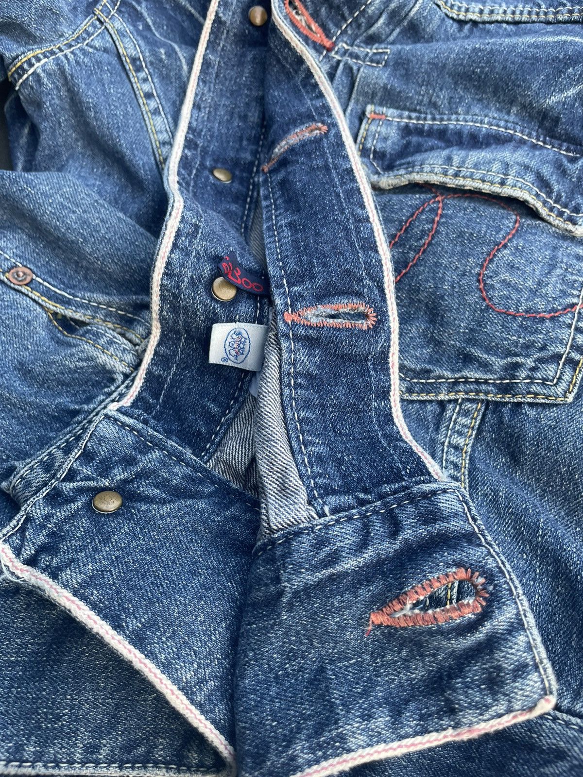 Japanese Brand Natural Boo Selvedge Denim Jacket Size US S / EU 44-46 / 1 - 13 Thumbnail