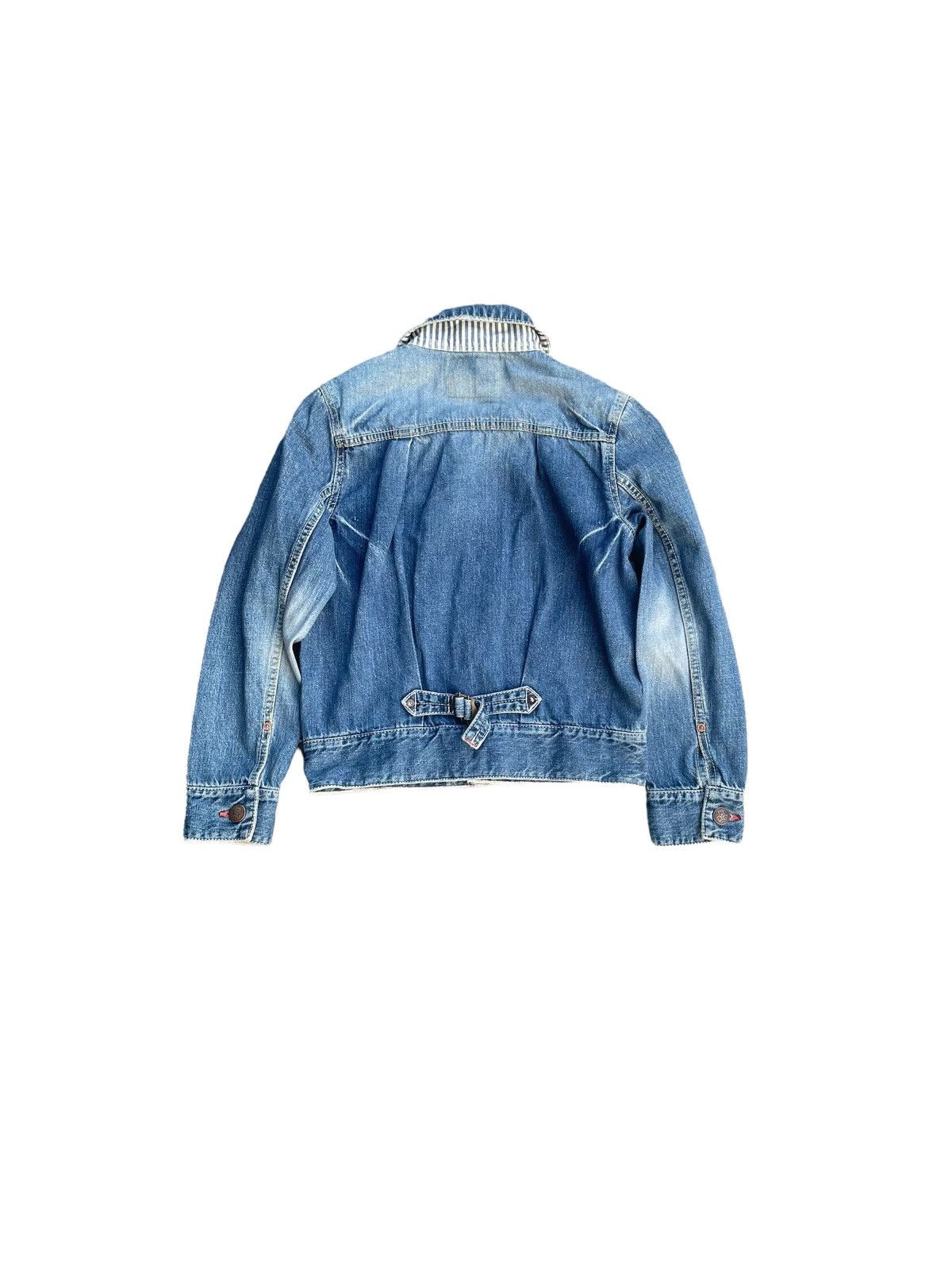 Japanese Brand Natural Boo Selvedge Denim Jacket Size US S / EU 44-46 / 1 - 8 Thumbnail