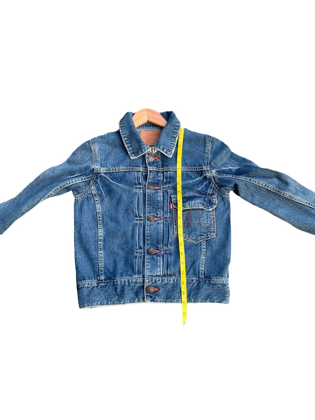 Japanese Brand Natural Boo Selvedge Denim Jacket Size US S / EU 44-46 / 1 - 3 Thumbnail