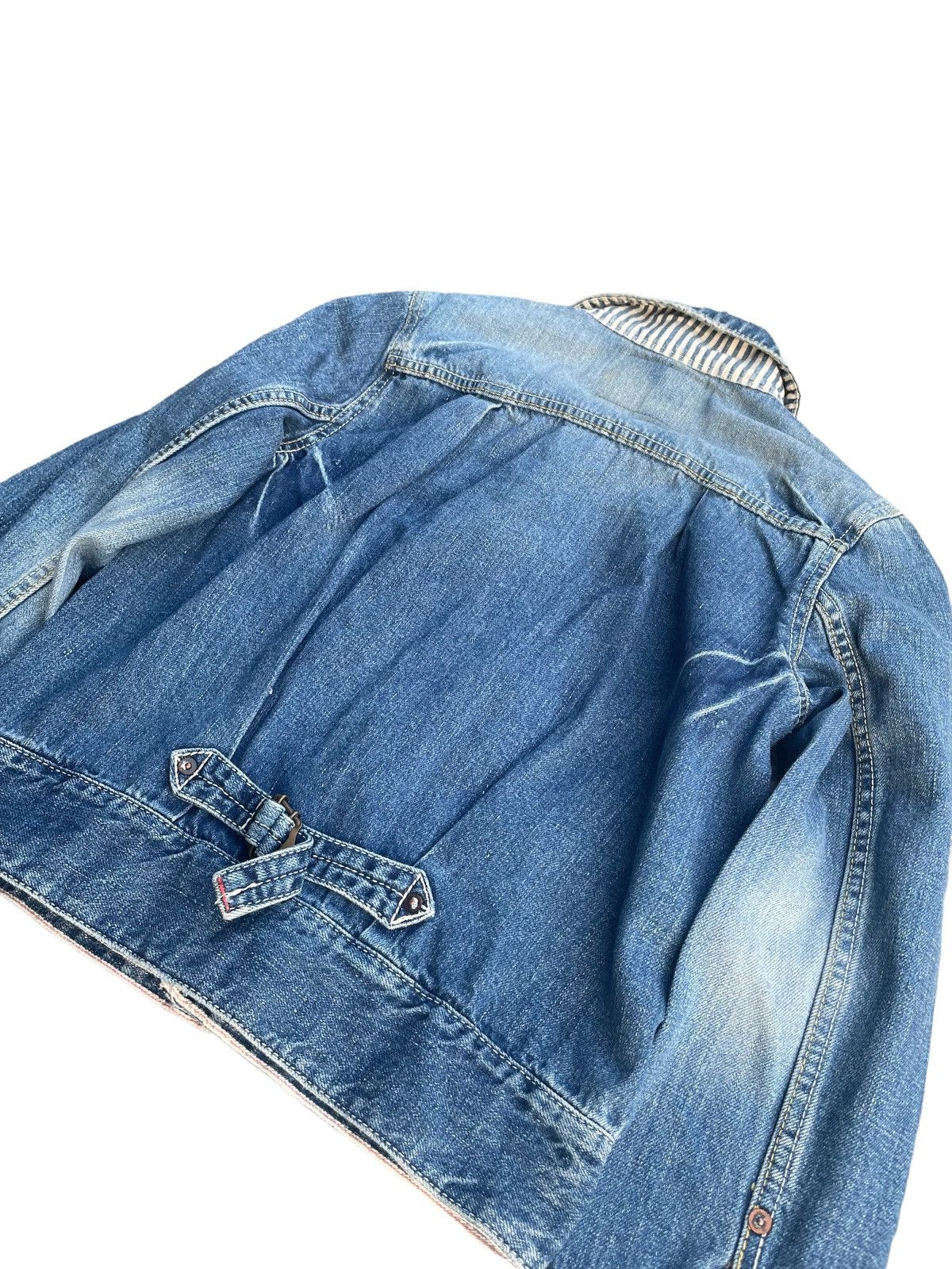 Japanese Brand Natural Boo Selvedge Denim Jacket Size US S / EU 44-46 / 1 - 9 Thumbnail