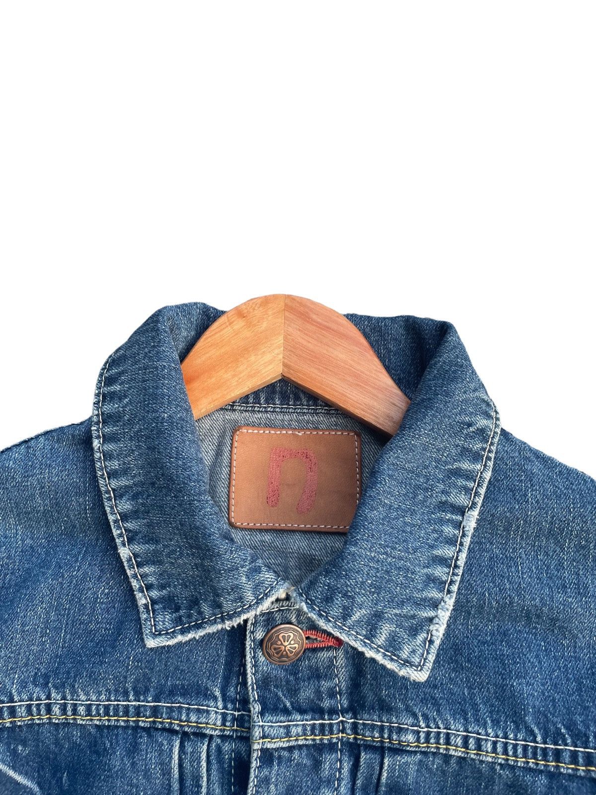 Japanese Brand Natural Boo Selvedge Denim Jacket Size US S / EU 44-46 / 1 - 7 Thumbnail