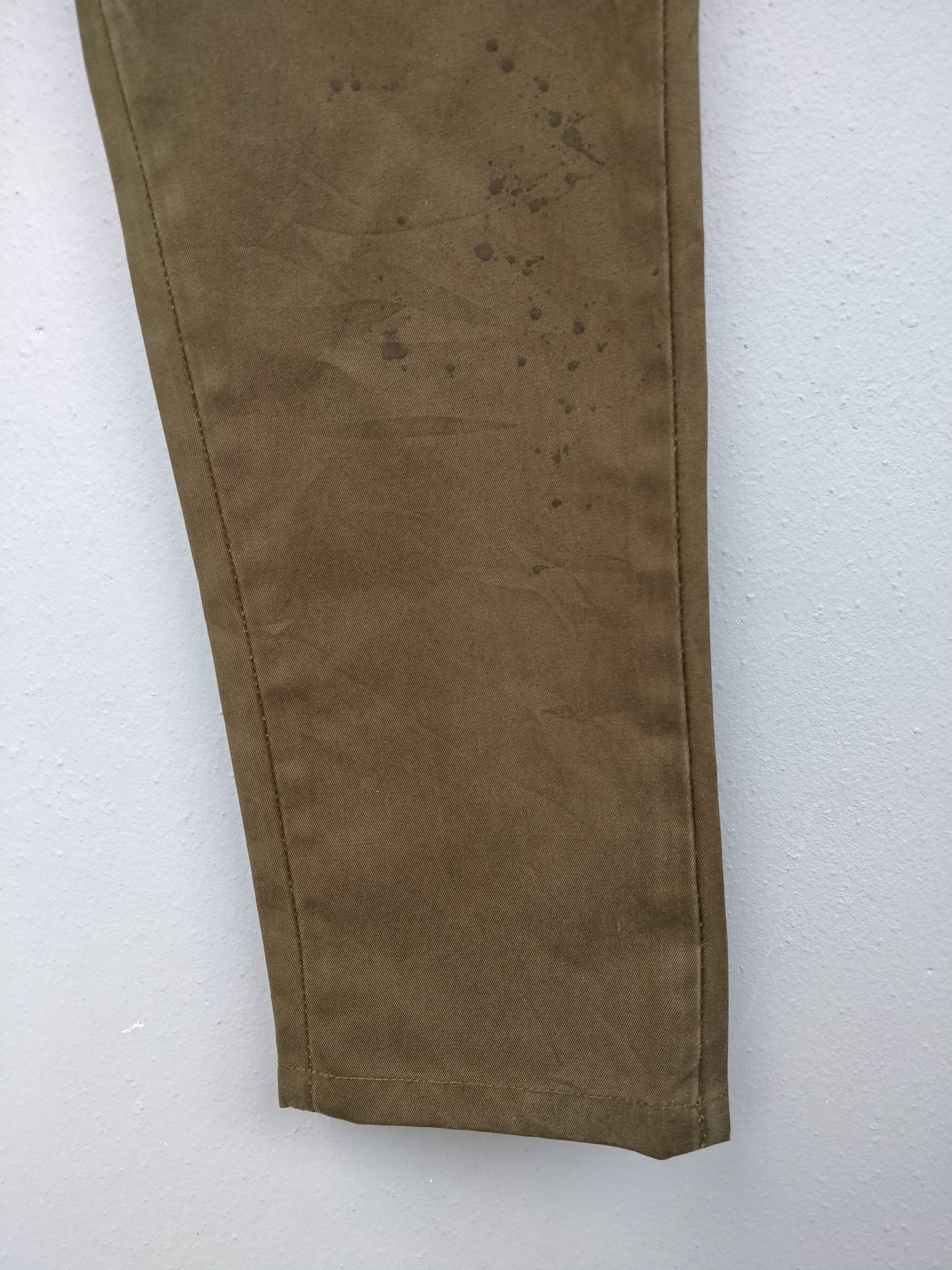 Dsquared2 RARE Distressed PatchWork DSQUARED2 Paint splatter Chinos Size US 30 / EU 46 - 9 Thumbnail