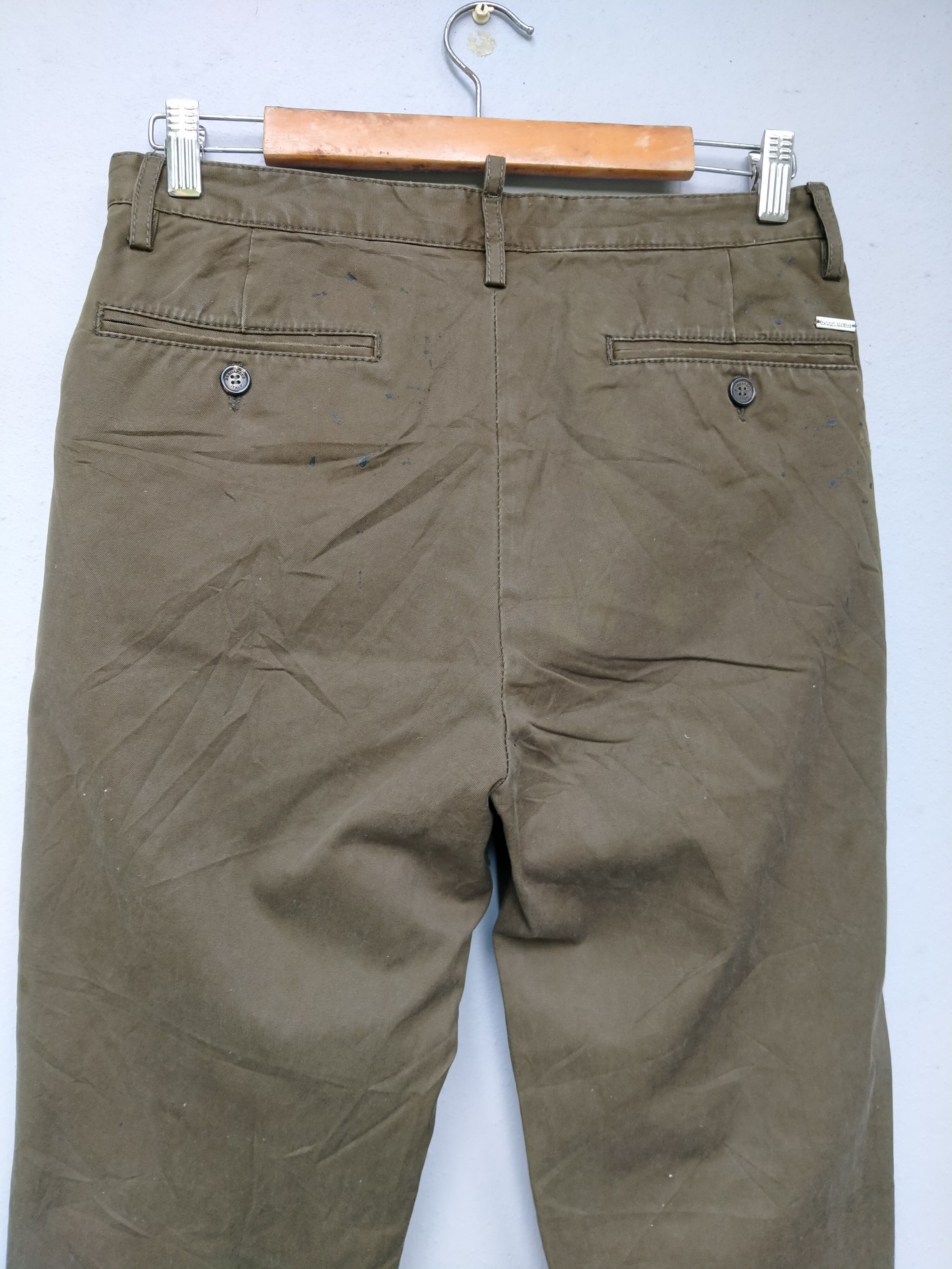 Dsquared2 RARE Distressed PatchWork DSQUARED2 Paint splatter Chinos Size US 30 / EU 46 - 11 Thumbnail