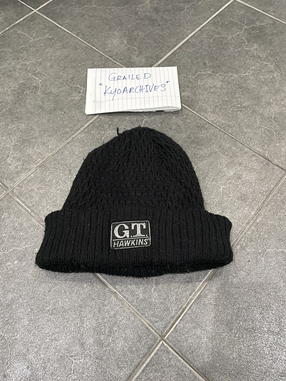 Other G.T HAWKINS BLACK BEANIE Size ONE SIZE - 1 Thumbnail
