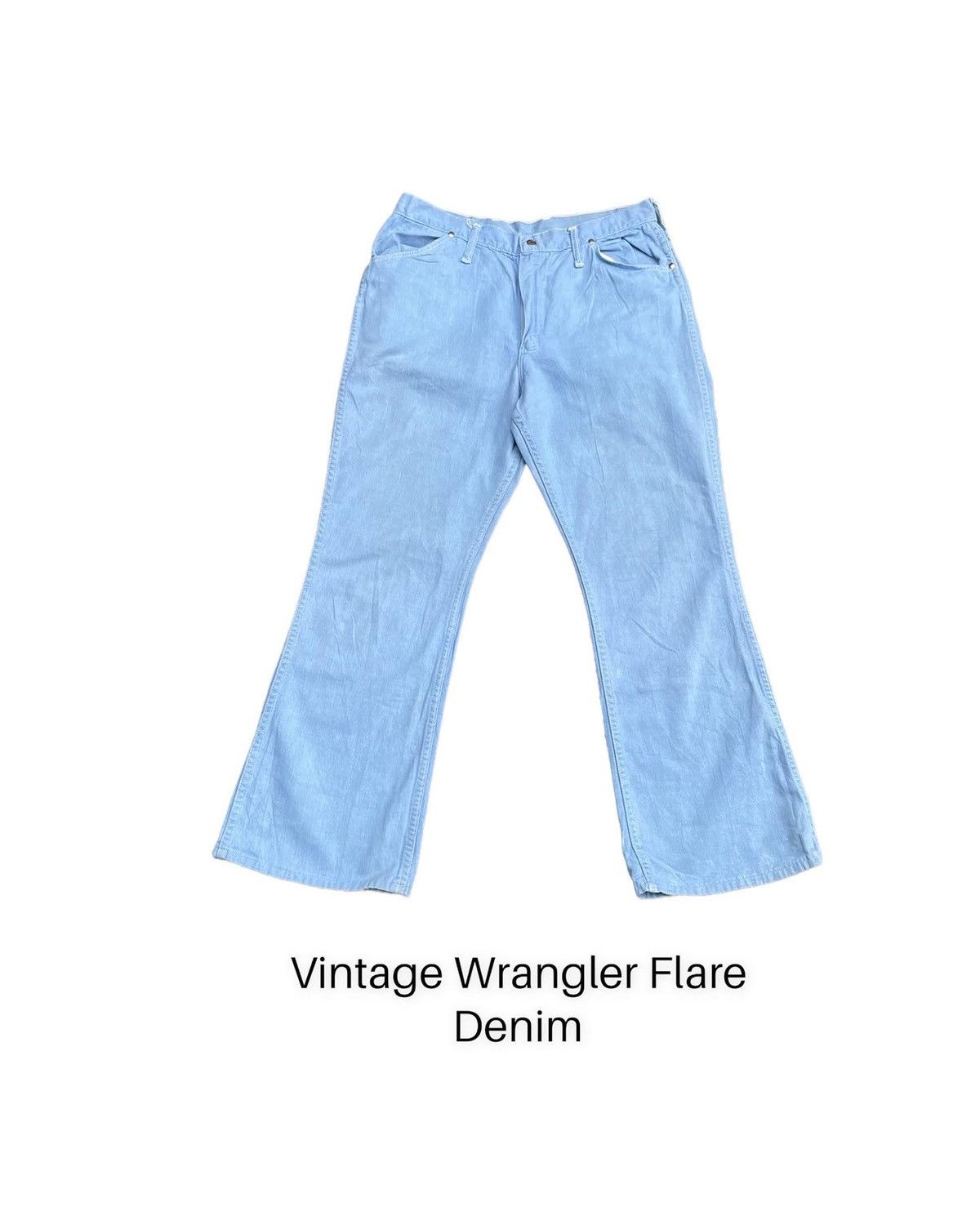 Vintage × Wrangler Vintage Wrangler Flare Denim Size US 32 / EU 48 - 1 Thumbnail
