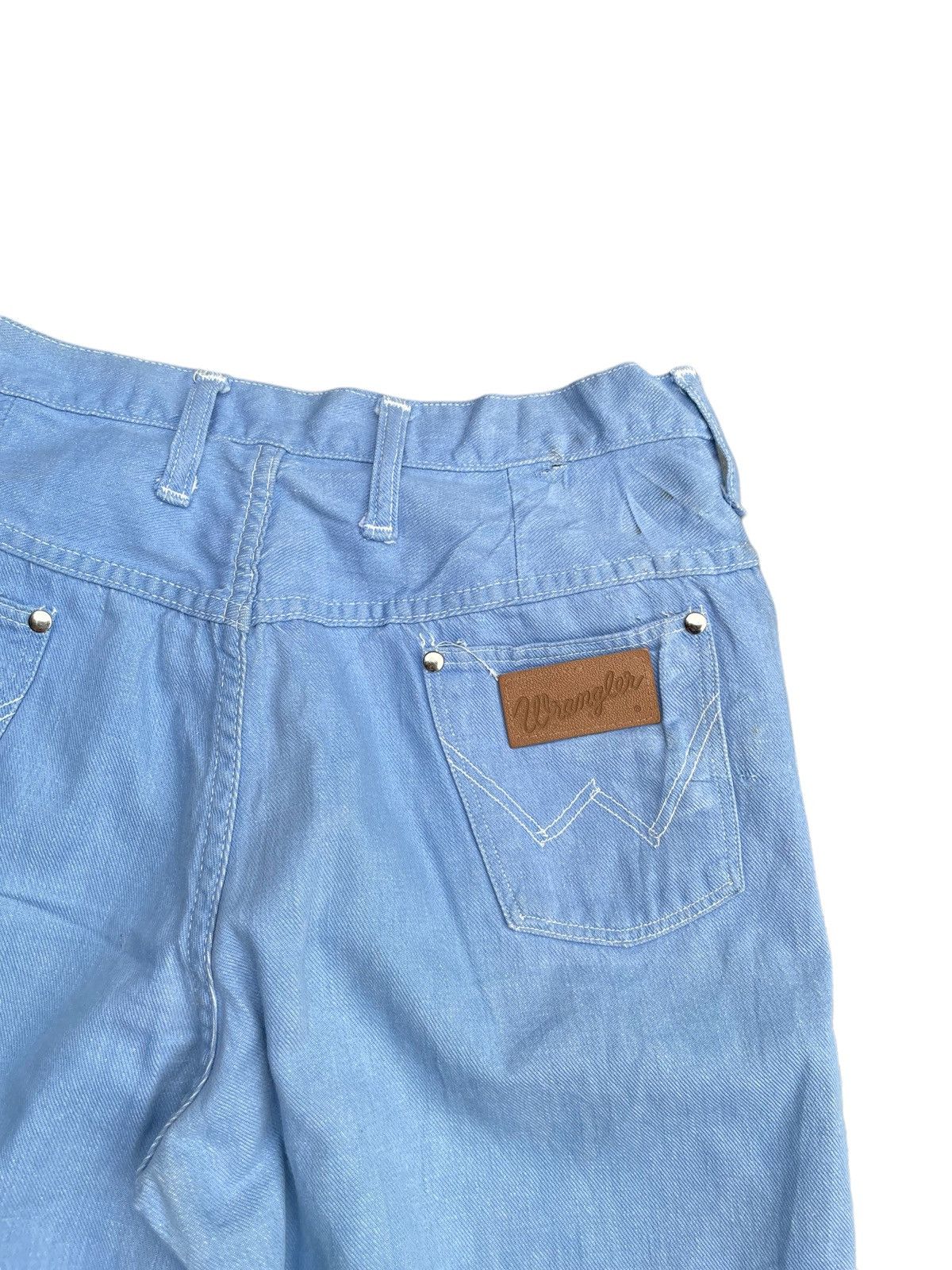 Vintage × Wrangler Vintage Wrangler Flare Denim Size US 32 / EU 48 - 10 Thumbnail