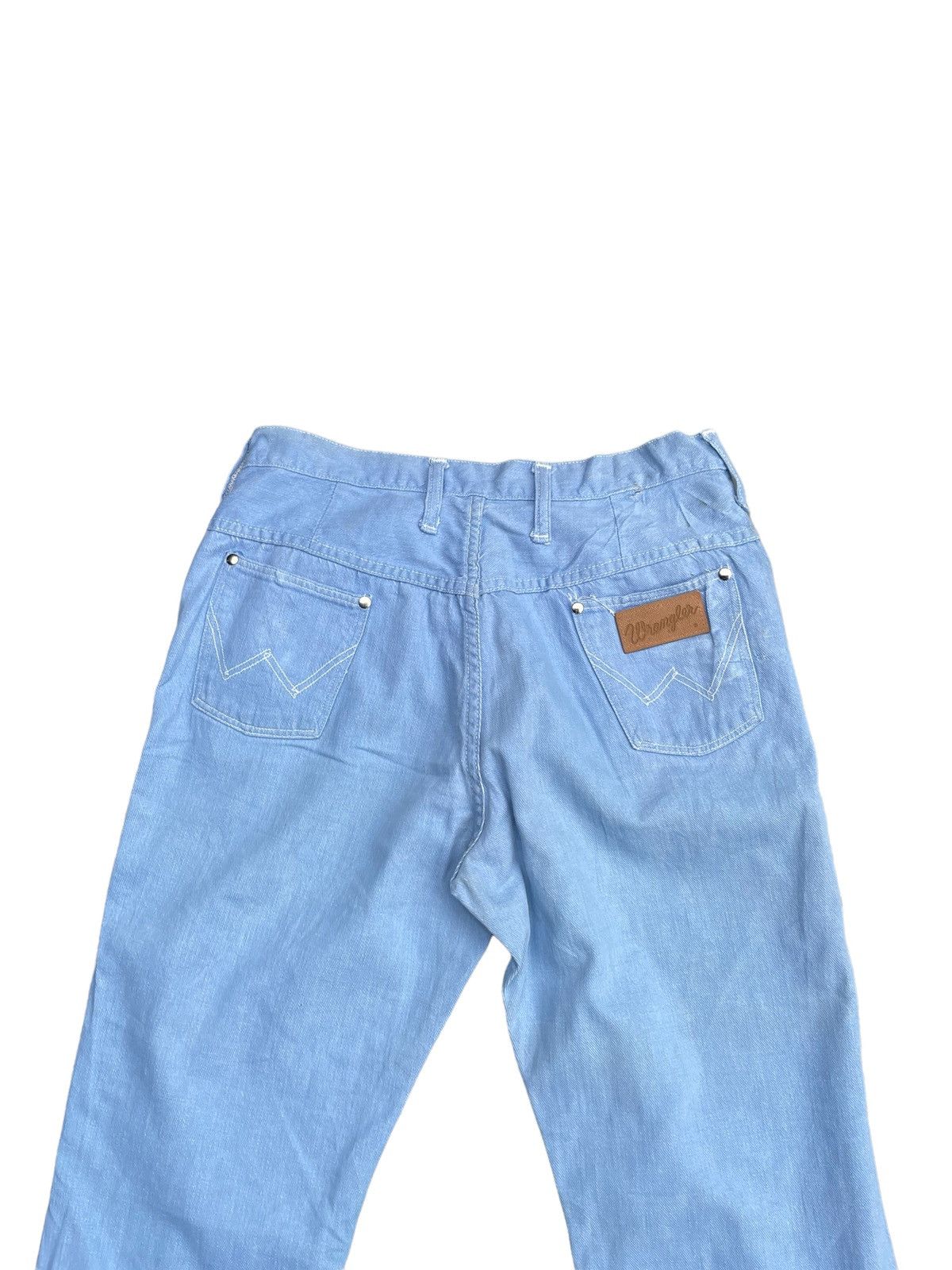 Vintage × Wrangler Vintage Wrangler Flare Denim Size US 32 / EU 48 - 9 Thumbnail