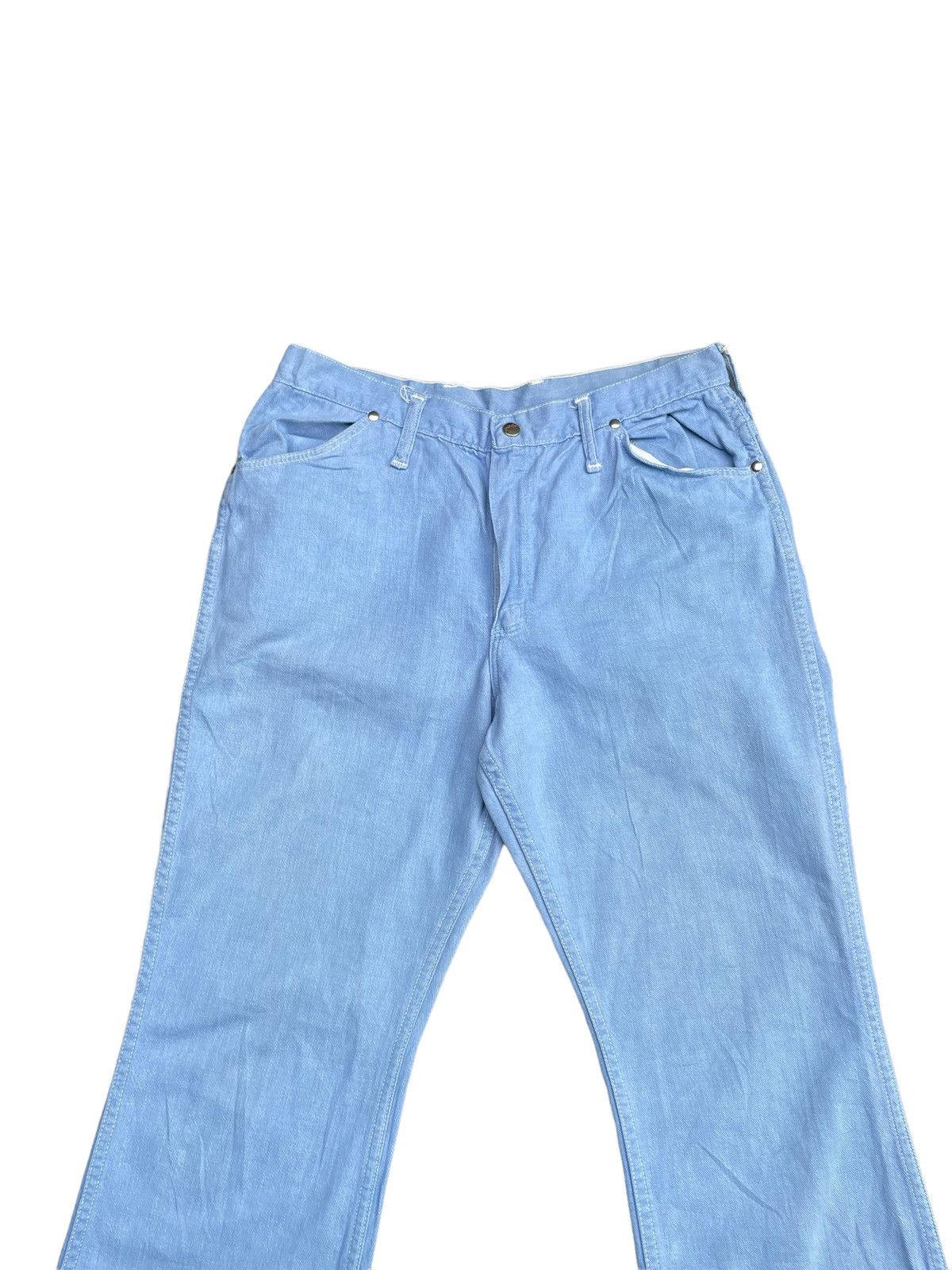 Vintage × Wrangler Vintage Wrangler Flare Denim Size US 32 / EU 48 - 4 Thumbnail