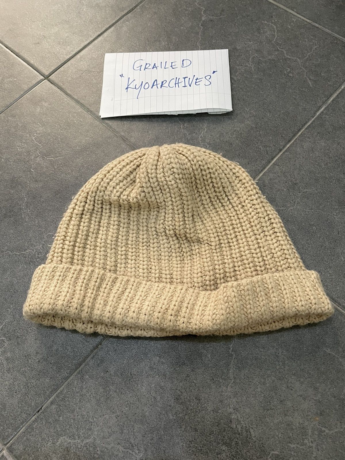 Japanese Brand CUBE SUGAR BEANIE Size ONE SIZE - 2 Thumbnail