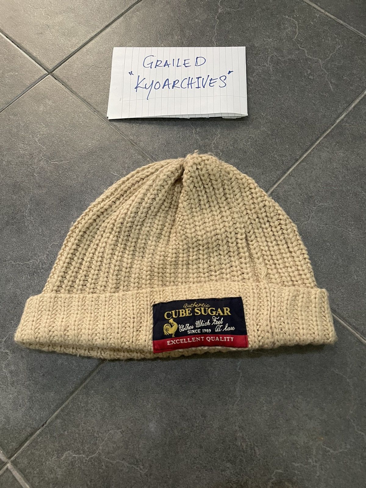 Japanese Brand CUBE SUGAR BEANIE Size ONE SIZE - 1 Thumbnail