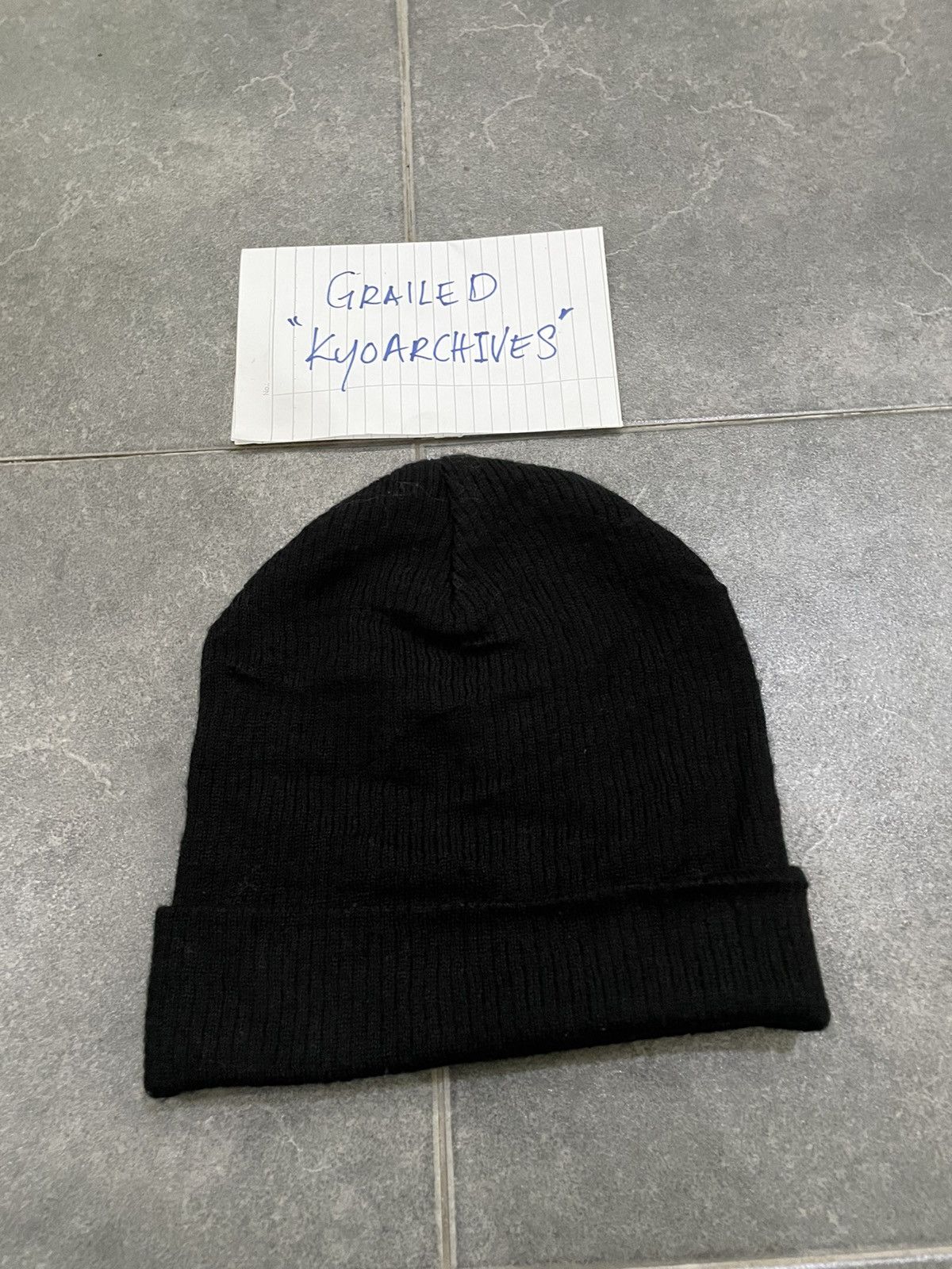Vintage VINTAGE BEAR USA BLACK BEANIE Size ONE SIZE - 3 Thumbnail