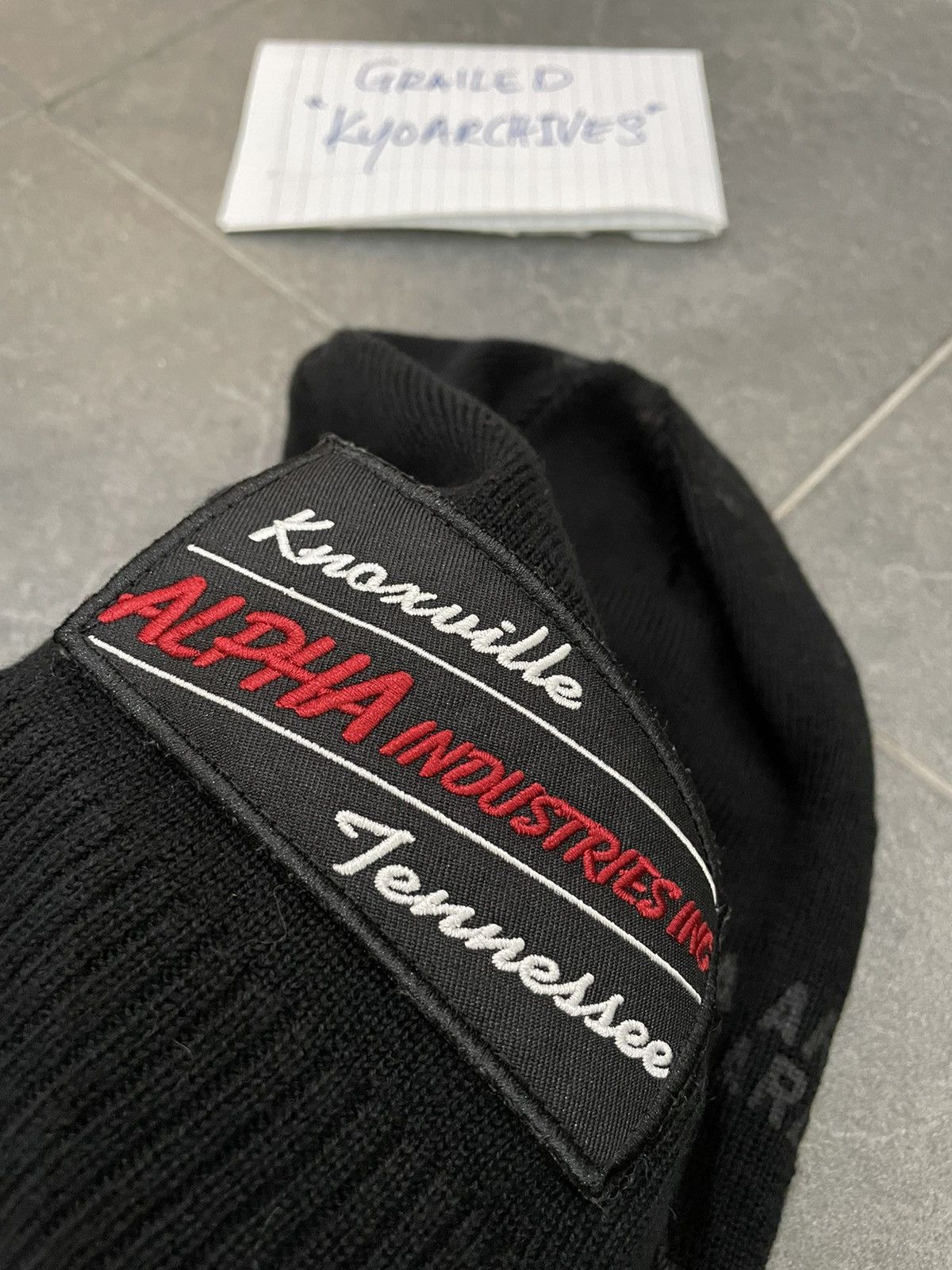Alpha Industries ALPHA INDUSTRIES KNOXVILLE BEANIE Size ONE SIZE - 3 Thumbnail