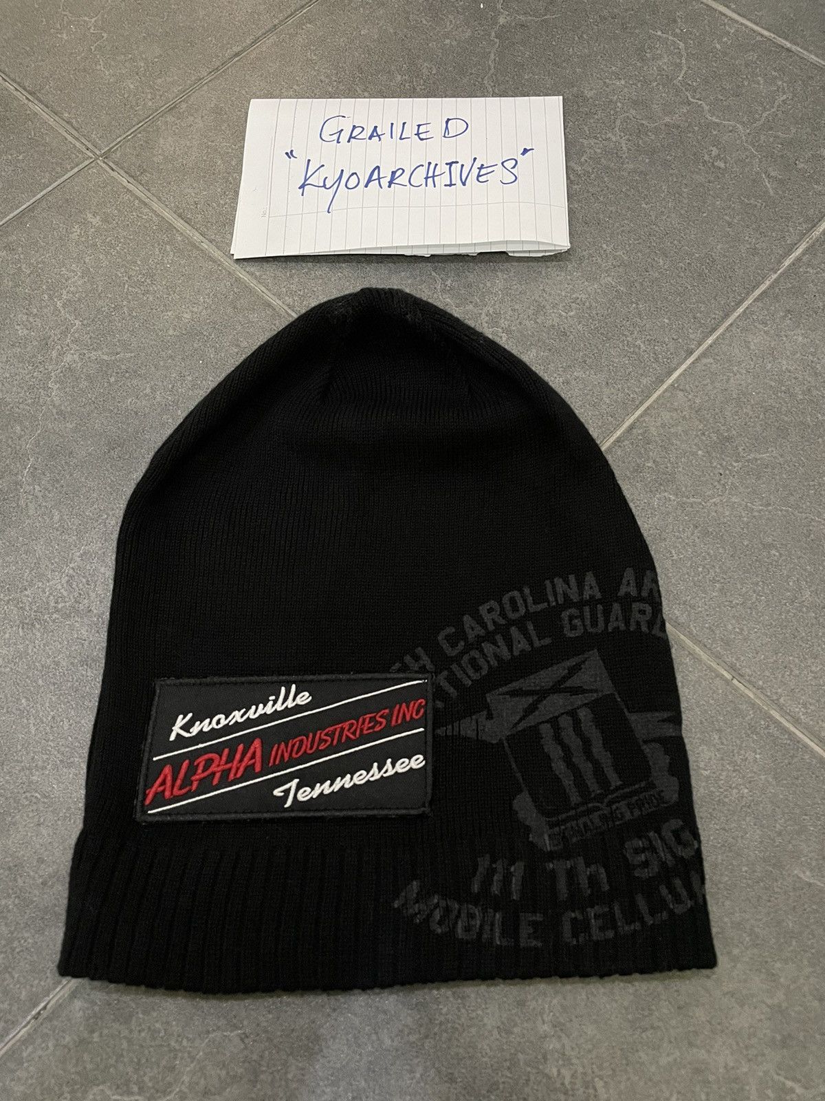 Alpha Industries ALPHA INDUSTRIES KNOXVILLE BEANIE Size ONE SIZE - 1 Thumbnail