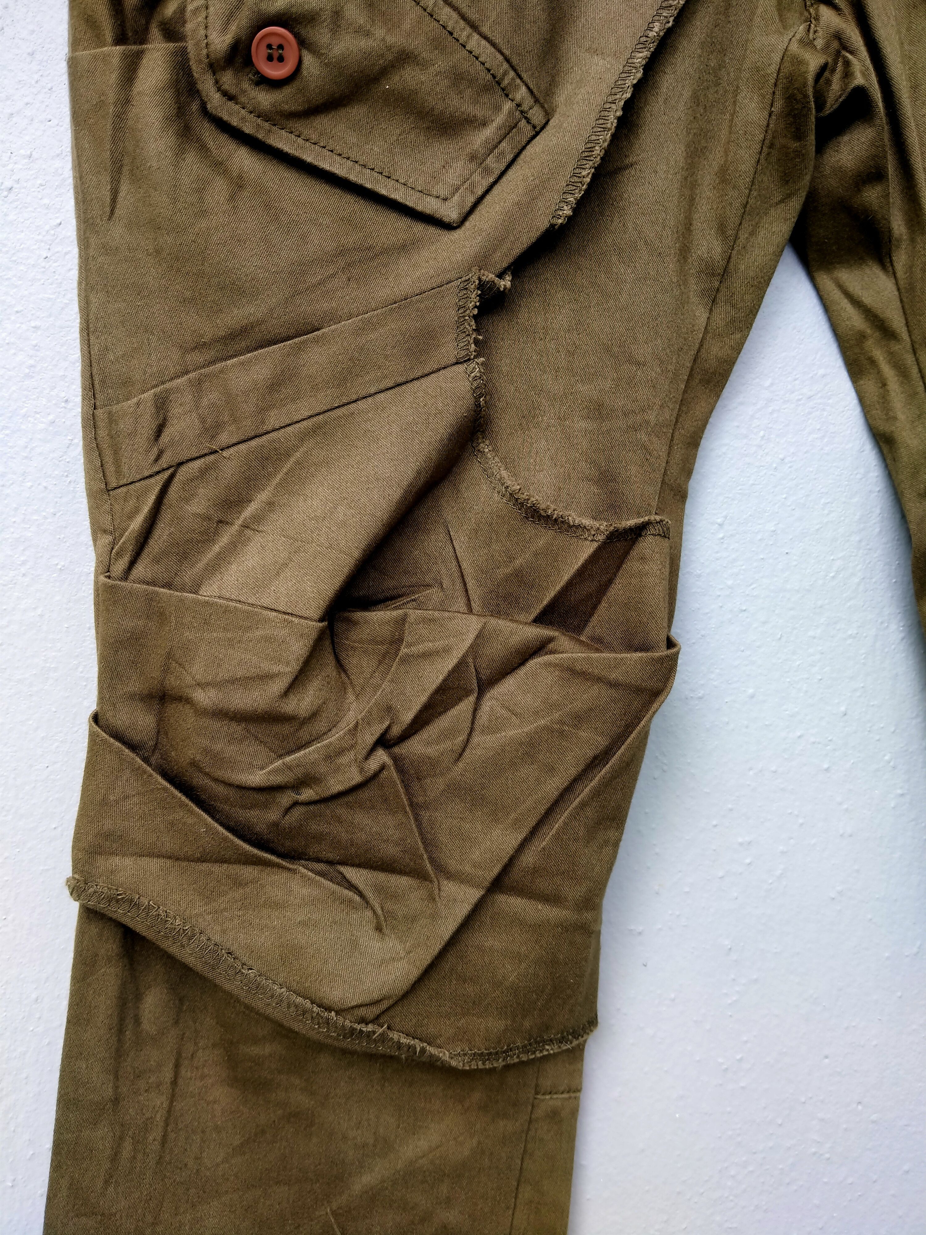 Le Grande Bleu (L.G.B.) Japanese Brand Barak Bondage Low Rise Parachute Trouser Pant Size US 29 - 7 Thumbnail