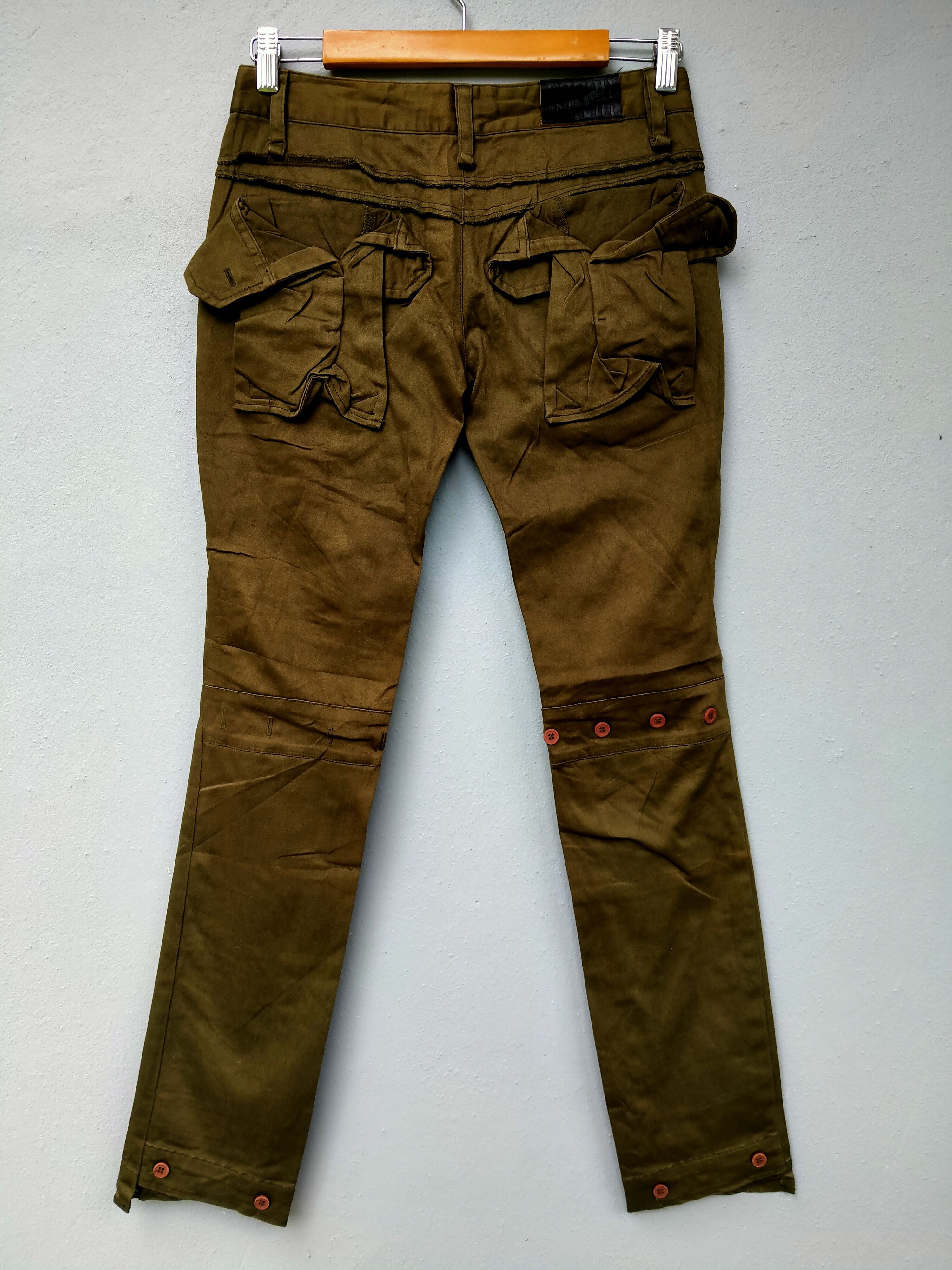 Le Grande Bleu (L.G.B.) Japanese Brand Barak Bondage Low Rise Parachute Trouser Pant Size US 29 - 3 Thumbnail